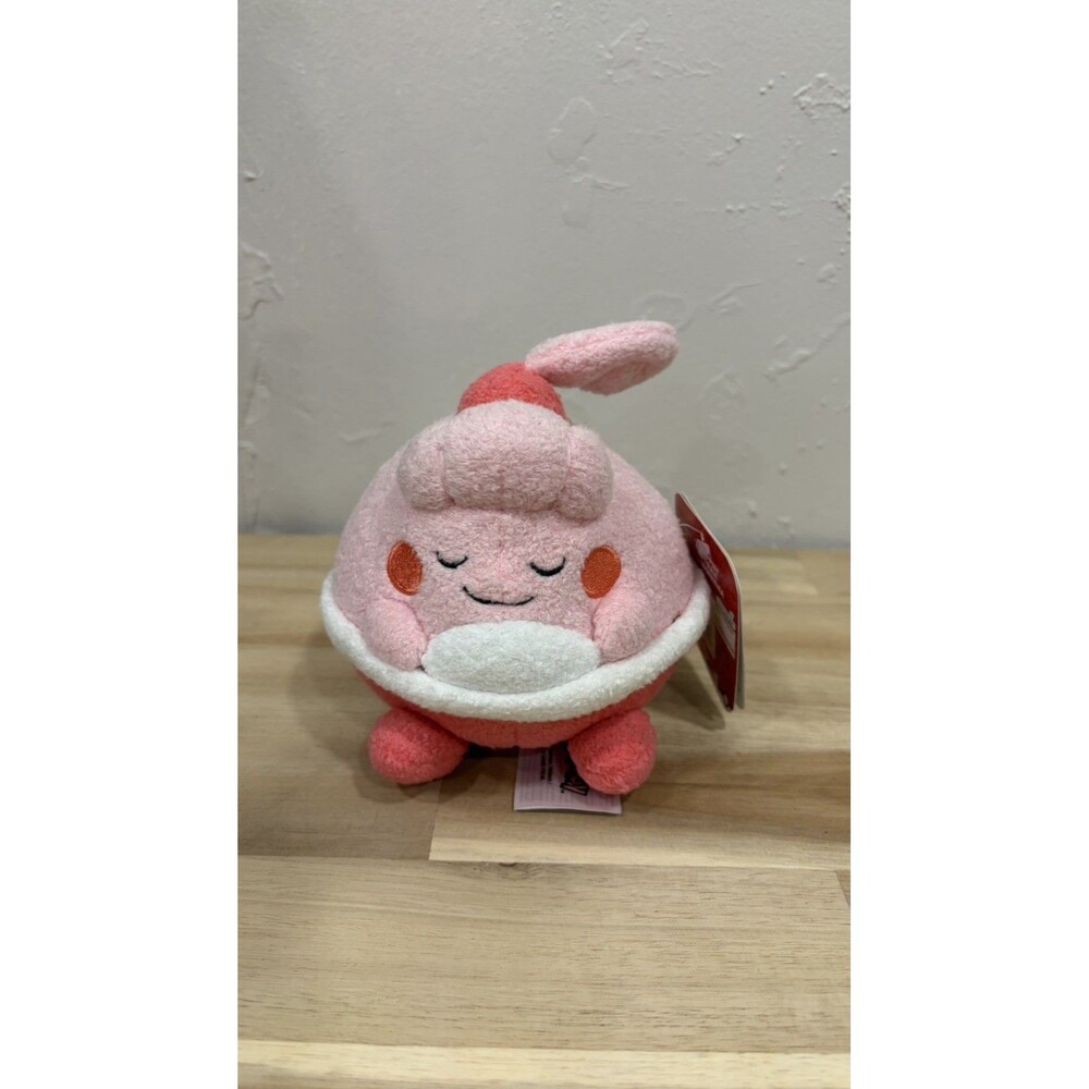 Happiny Sleeping Pokémon 5" Plush Stuffed Animal Jazwares 2024 NWT